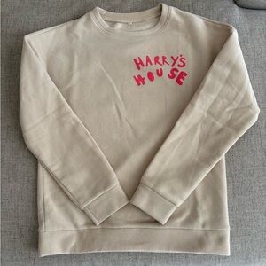 Harry's House Beige Crewneck Sweatshirt